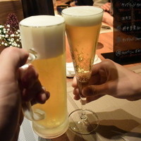 カラーズ - 久々の乾杯。ご懐妊おめでとぉ～♪