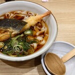 驛釜きしめん - 天ぷらきしめん 1,150円