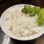 味噌工房麺助 古川醸室店 - サービスのライス