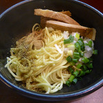 おおぜき中華そば店 - 和え玉小・山椒バージョン（100ん）