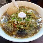 おおぜき中華そば店 - 【1/30限定】サンショーそば（しょうゆあんかけ）800円