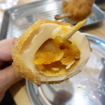 串カツ田中 - 串カツ_煮卵