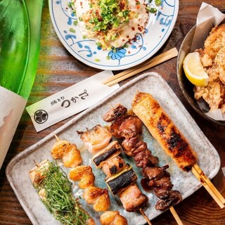 【1本から注文OK】新鮮な鶏肉を使用した香ばしい大ぶり焼鳥