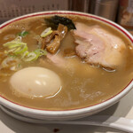三三七 - 味玉中華そば（ライスセット）