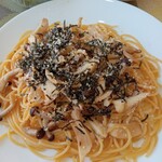 mummo - 三種のキノコの和風パスタ大盛