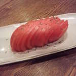 魚太郎鶏次郎 - トマトスライス
