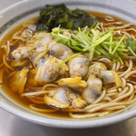 爽亭 - 料理写真:あさりそば@税込620円