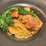 347165774 - オマール海老のトマトクリームパスタ