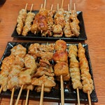 やきとり さんきゅう - ５種盛り