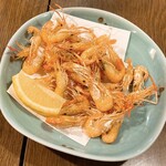 横浜すきずき - 小エビの唐揚げ440円