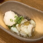 横浜すきずき - たこわさ440円