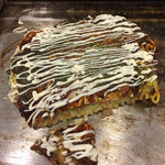 okonomiyakichiechan - 豚モダン あぶらかすトッピング