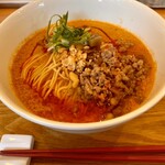 らぁめん ご恩 - 麺大盛りは＋100円（これは普通）