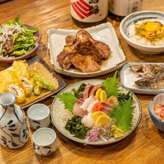 広島ならではの食材を使用したコース