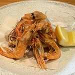 ピッツェリア ルナノーヴァ - 甘エビとヤリイカのフリット
