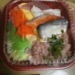 浜めし 丼丸 - まんぷく丼720円　美味いです！