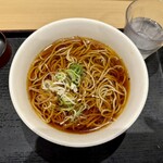 いろり庵 きらく - 料理写真:かけそば