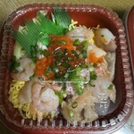 浜めし 丼丸 - あられ丼７２０円　美味いです！