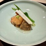 礒田 - アカガイ、うど、お麩