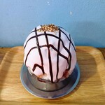 二代目 青山商店 - ルビーチョコレートかき氷
