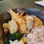 花菜 - えび天ぶっかけ