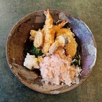 花菜 - えび天ぶっかけ