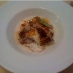 アッシュ - 天然スズキの活ホタテ貝のグリル