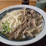 手打うどん 麦の恵 - 料理写真:肉うどん(大盛り)