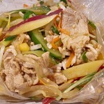 肉のコバ - 豚肉ともやしのごま風味サラダ