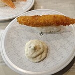 はま寿司 - カラフトししゃもフライ握り(タルタルソース)