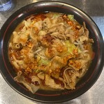 麺創研 紅 - 紅　バラ肉増し