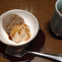 三田ばさら 本店 - ランチのわらび餅
