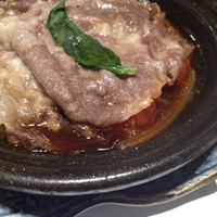 三田ばさら 本店 - ランチのトマトすき焼き