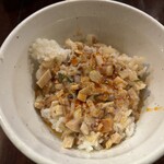 らぁめん冠尾 - 〆の雑炊