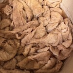 石上豆腐店 - 料理写真:おいなりさん用に油揚げ煮ました