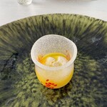 レストラン TIN’IN - 島豆腐のムース　藻塩