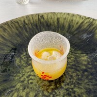 レストラン TIN’IN - 島豆腐のムース　藻塩