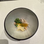 黒龍 - 菜の花　舞茸　烏賊　唐墨和え