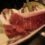 Edo Monja - 黒毛和牛　前沢牛のサーロインステーキ