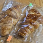 小麦の奴隷 - 料理写真:クロワッサン/チョココロネ