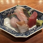 季彩や　ひで - 刺身盛り合わせ