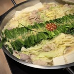 博多もつ鍋おおやま - 博多満喫セット・博多もつ鍋 (みそ)