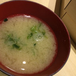 神田江戸ッ子寿司 - 味噌汁