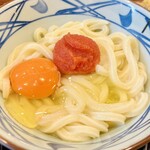 丸亀製麺 - 料理写真:明太釜玉うどん