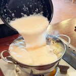 磯乃華 - 新痛風、牡蠣明太とろろ鍋