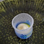 レストラン TIN’IN - アミューズも、大好きな「孫豆腐」さんの濃厚なムースで、嬉しくなるスタートでした ♡v(´∀｀*v)