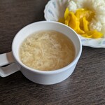 ステーキ食堂 - おかわり自由スープ