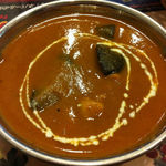 ＳＰＩＣＥ　ＤＩＮＩＮＧ - 日替わりランチ\750　日替わりカレー（なすとチキン）