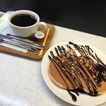 CAFFE Appassionato - パンケーキセット（750円）