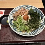 てんぷら・そば 門左衛門 - 梅おろしそば
